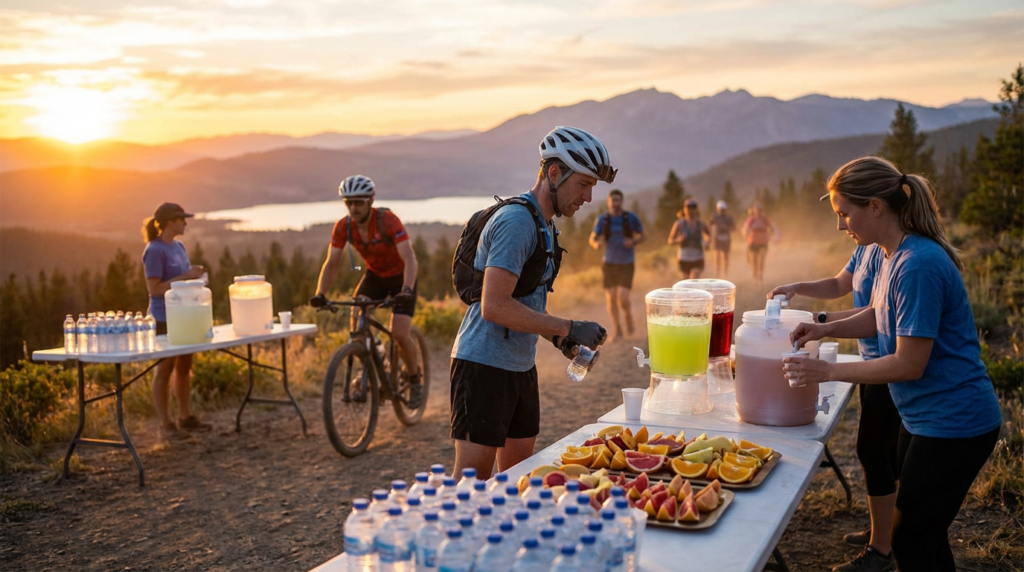 Flüssigkeitszufuhr im Sport: Richtig trinken für Leistung