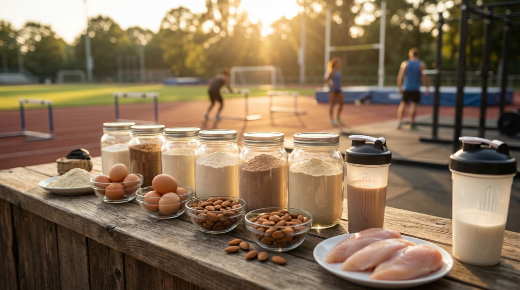 Proteine im Sport: Bausteine für Muskeln & Leistung
